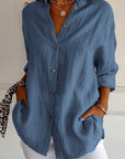 Variant image for Damenbluse Weiß Größe M Plissiert Baumwolle Elegante Bluse für Festliche Anlässe-33