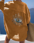 Variant image for Damen T-Shirt Weiß Größe M Baumwolle Pailletten Oberteil-25