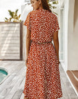Luftiges Midi Damenkleid mit Modernem Druck – Bequemes Sommerkleid für Warme Tage in Eleganter Passform-6