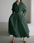 Elegantes Damenkleid mit fließendem Design – Alenya