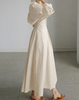 Elegantes Damenkleid mit fließendem Design – Alenya