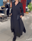 Lockeres Damen Maxikleid mit fließendem Schnitt – Nayeli