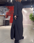 Lockeres Damen Maxikleid mit fließendem Schnitt – Nayeli