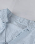 Lockeres Damen Hemdkleid mit fließendem Schnitt – Elanora