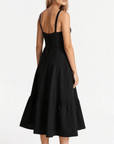 Elegantes Damen Midikleid mit Korsett-Oberteil Virella