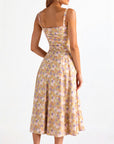 Elegantes Damen Midikleid mit Korsett-Oberteil Virella