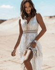 Elegantes Boho-Spitzen Damenkleid - Isabella