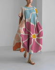 Lockeres Damen Sommerkleid mit Print – Mira