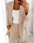 Variant image for Damen Blazer Schwarz Größe M Polyester Set für Eleganz und Komfort-22