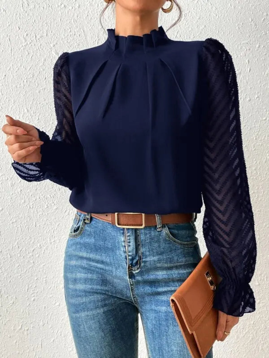 Variant image for Damen Top Beige Größe M Hochwertiges Material-21