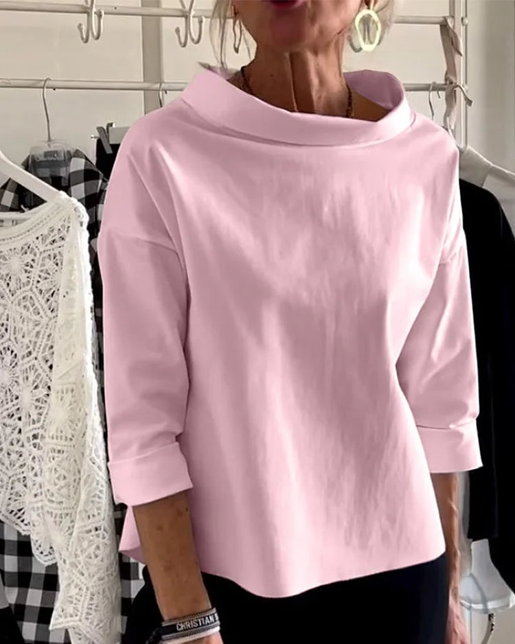 Variant image for Damen Top Beige Größe M Baumwolle-Polyester-13