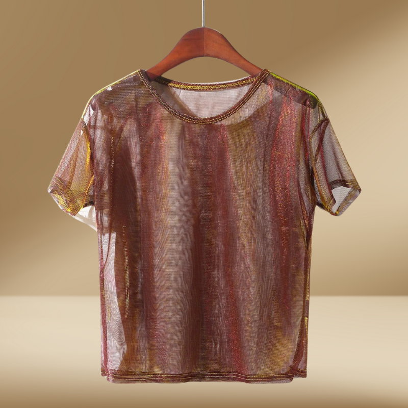Variant image for Damenbluse Schwarz Größe M Transparentes Material für Elegante Anlässe-17