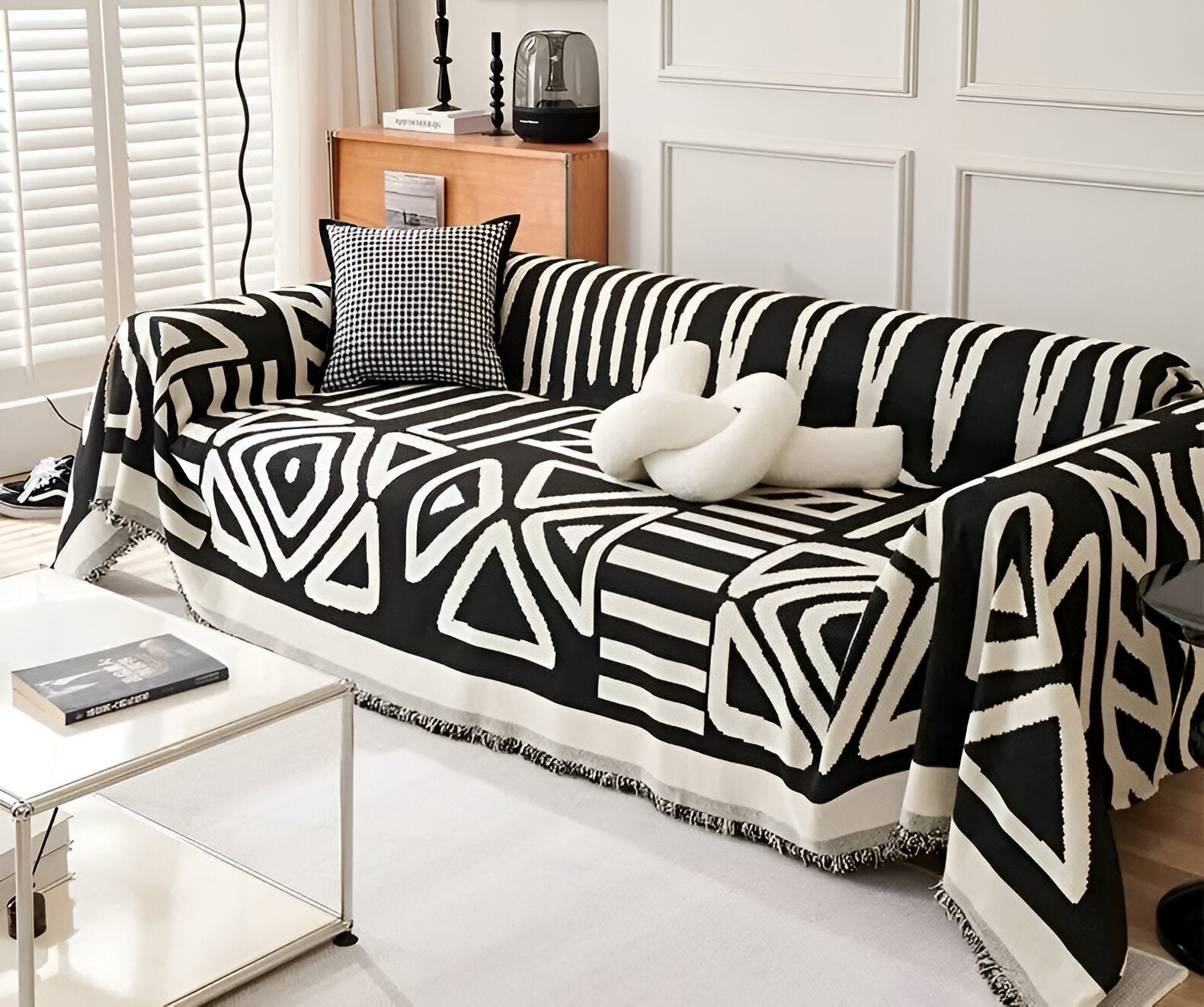 Sophie – Premium Chenille-Kuscheldecke für ultimativen Komfort
