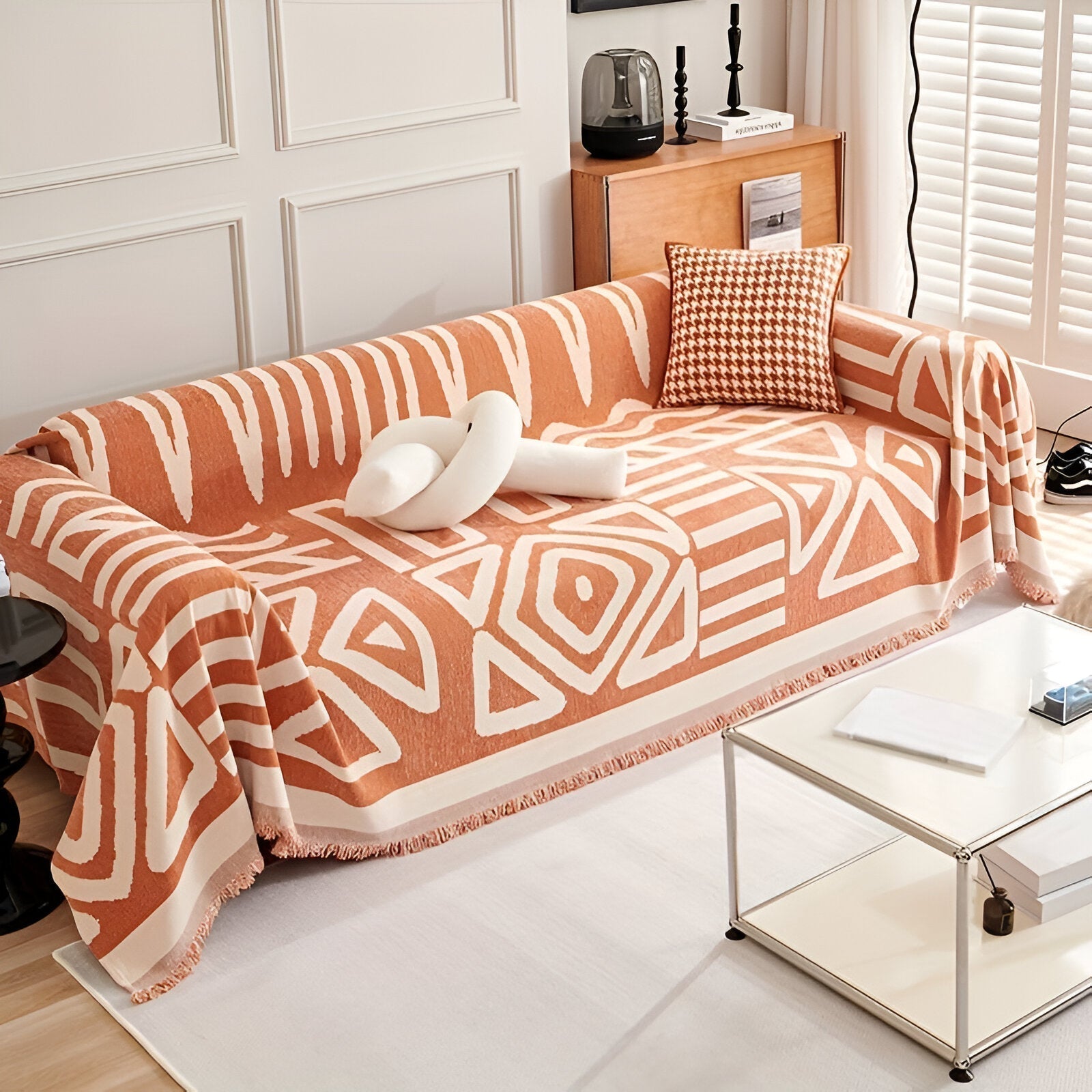 Sophie – Premium Chenille-Kuscheldecke für ultimativen Komfort