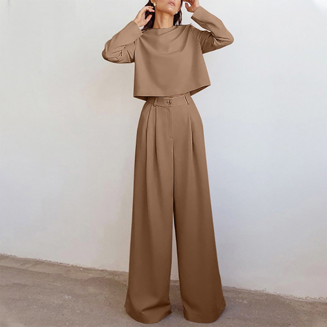 Damen Anzug Set Schwarz Größe M Hochwertiger Stoff-4