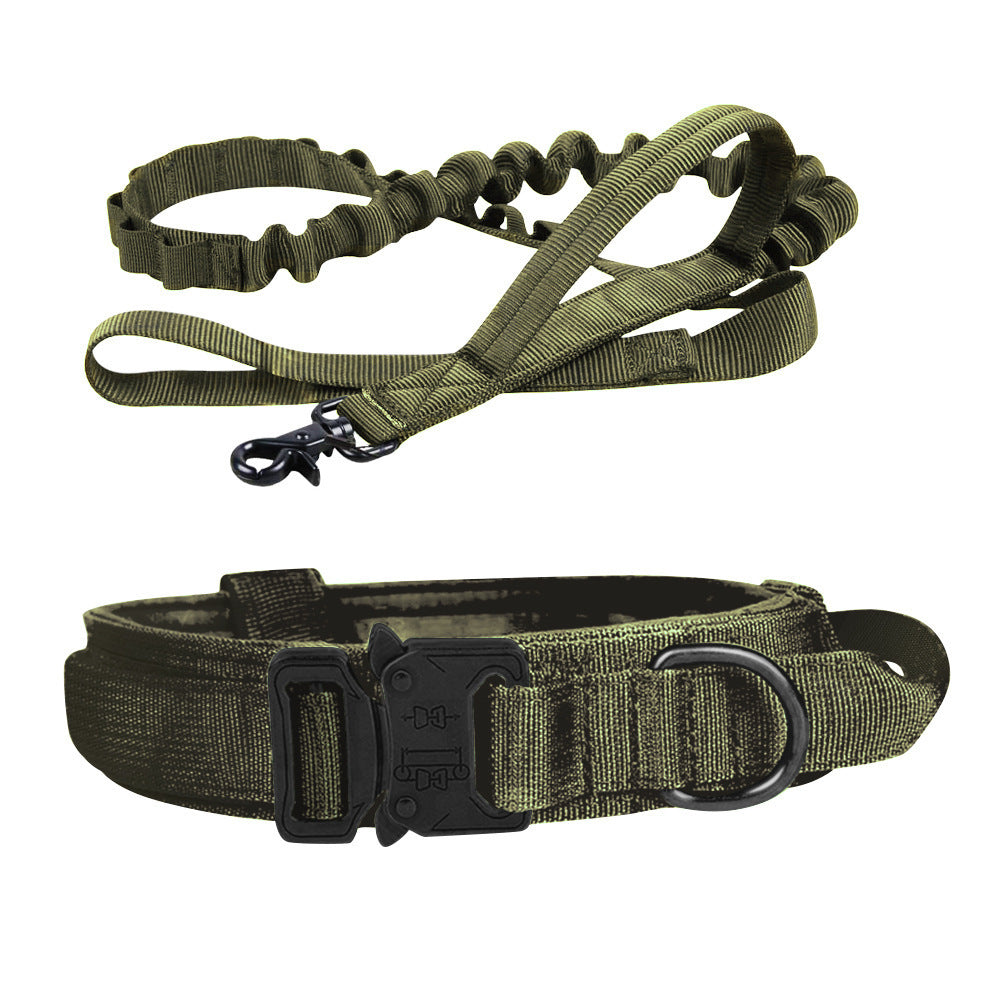 K9 TacticalPro – Verstellbares Hundehalsband mit Leine, Perfekt für Training und Outdoor-Aktivitäten
