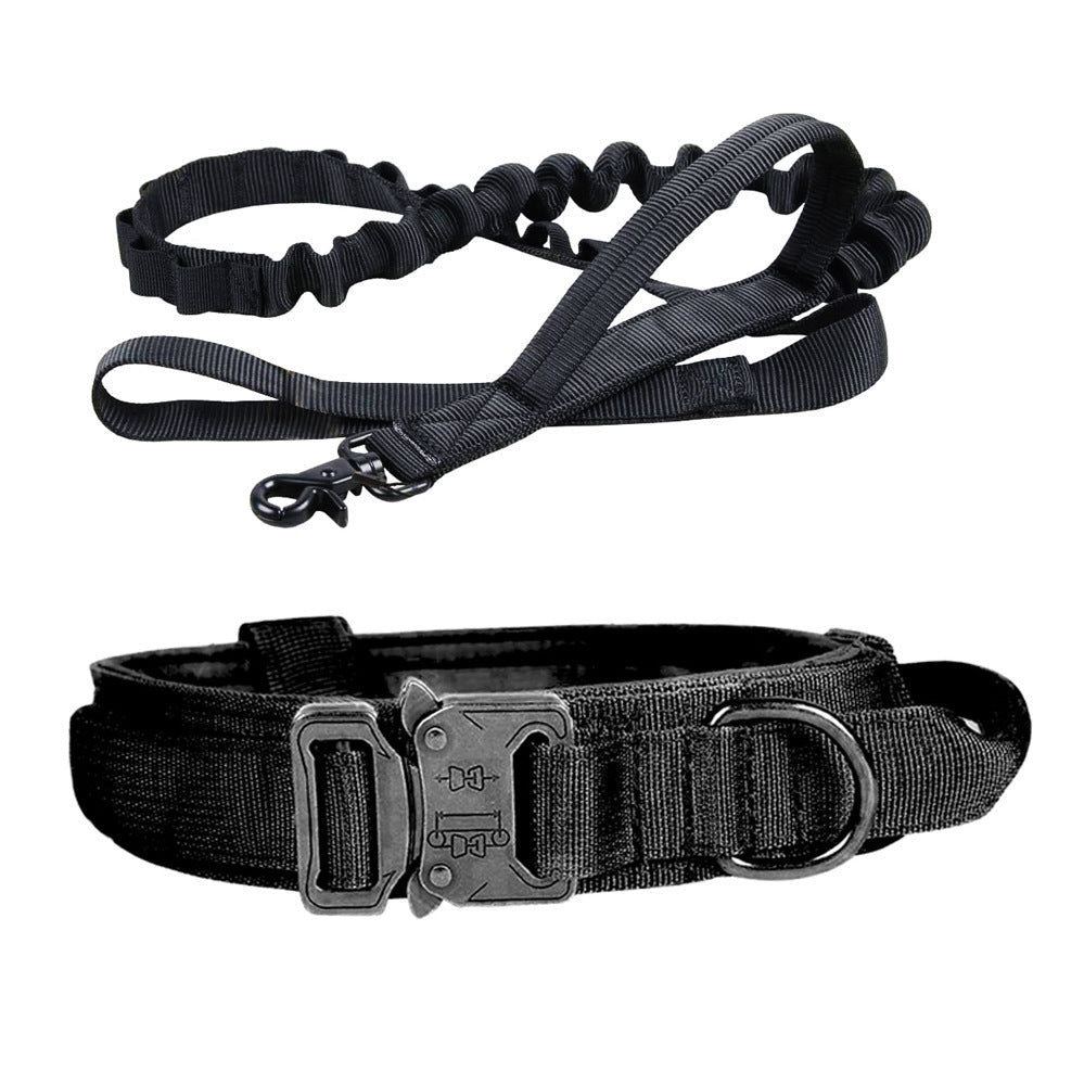 K9 TacticalPro – Verstellbares Hundehalsband mit Leine, Perfekt für Training und Outdoor-Aktivitäten