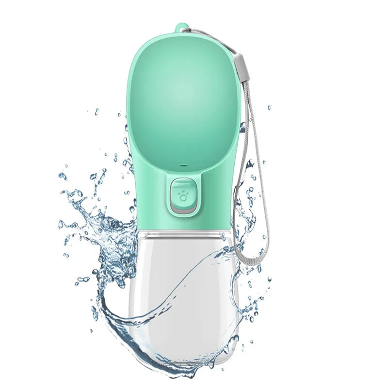 AquaFlow – Tragbare Hundewasserflasche mit Auslaufschutz