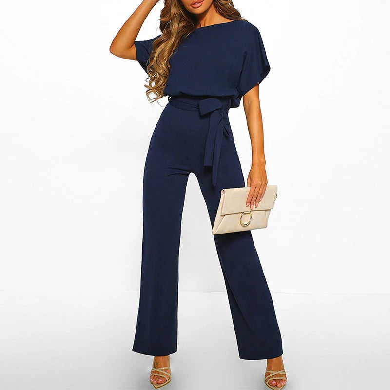Variant image for Damen Jumpsuit Schwarz Größe S Polyester Elegant Festlich Hochzeitsoutfit-1