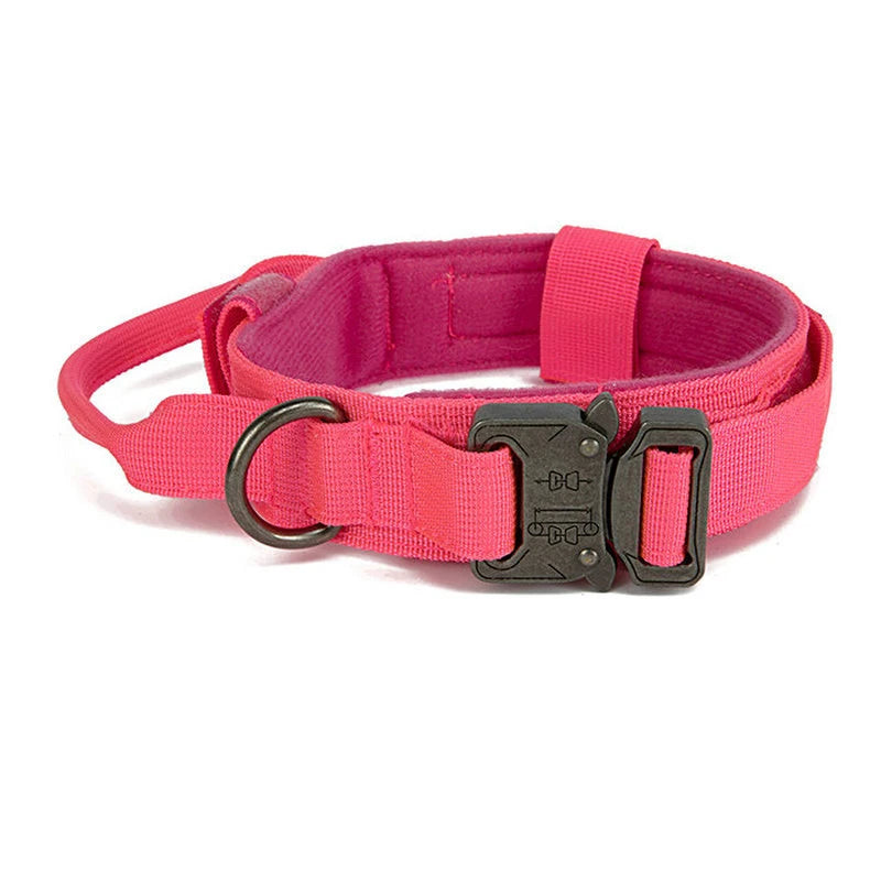 K9Control - Taktisches Hundehalsband mit Griff für mittlere und große Hunde