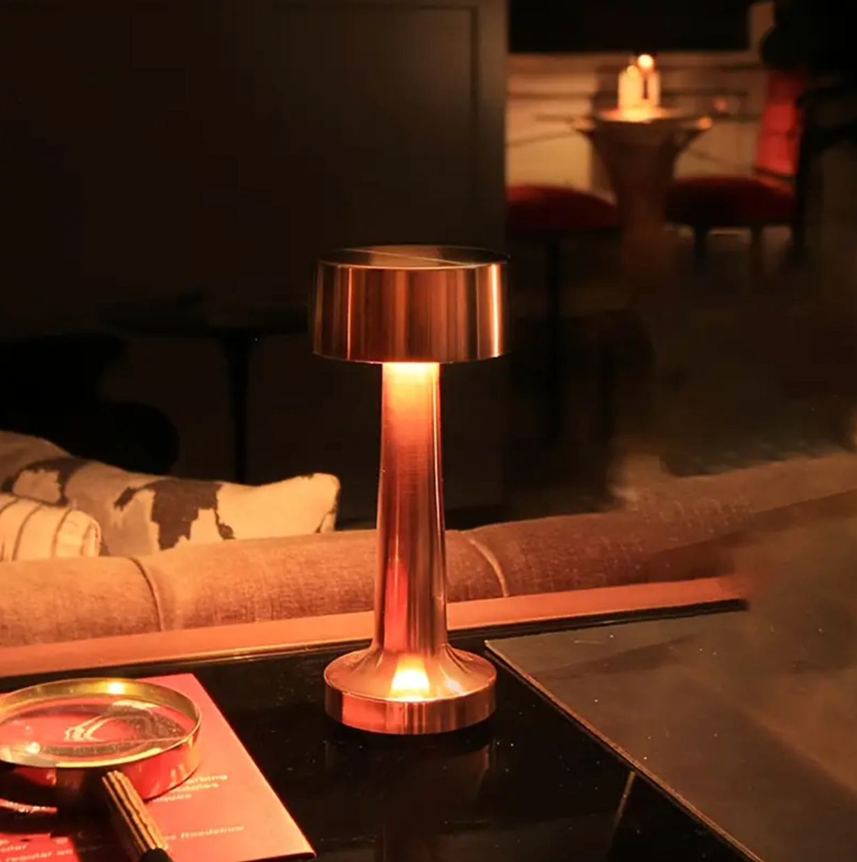 Aurelia kabellose LED Tischlampe – Dimmbar, modern und tragbar