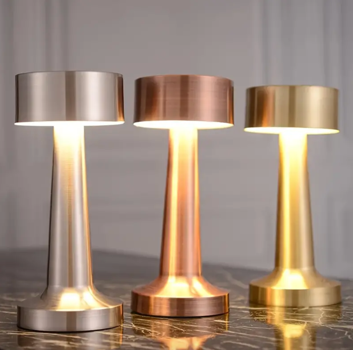 Aurelia kabellose LED Tischlampe – Dimmbar, modern und tragbar