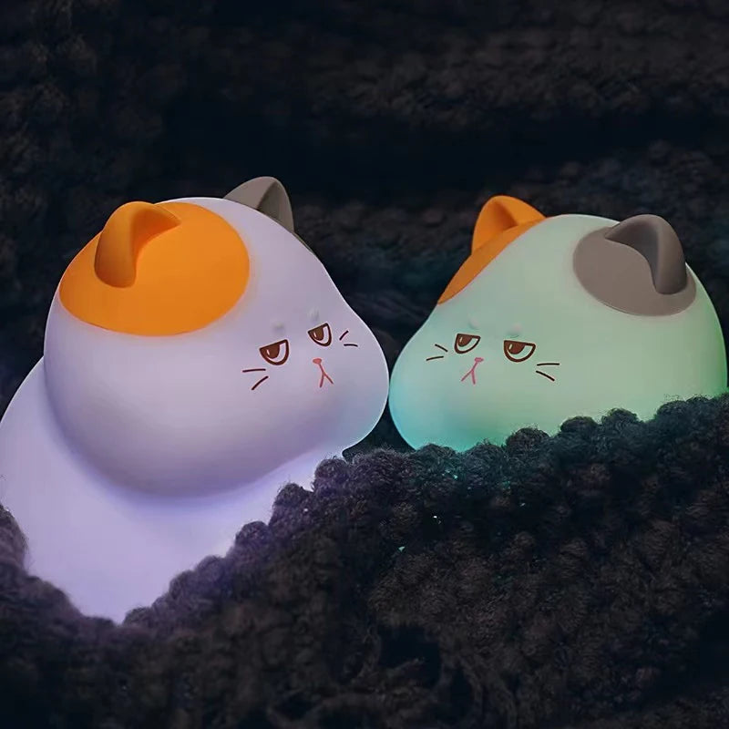 LumiKat – Wiederaufladbare LED-Kinderlampe mit Farbwechsel