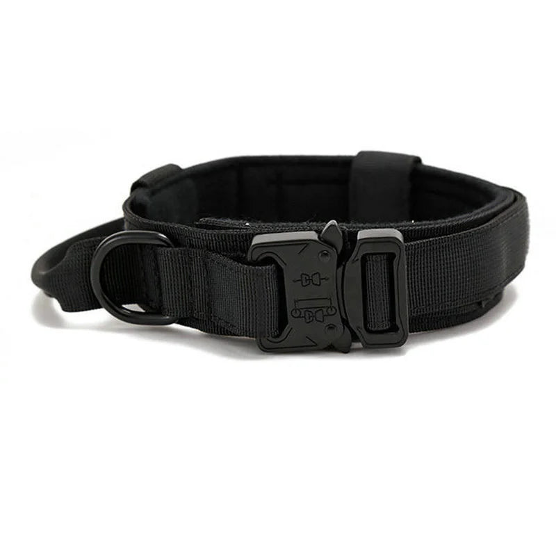 K9Control - Taktisches Hundehalsband mit Griff für mittlere und große Hunde
