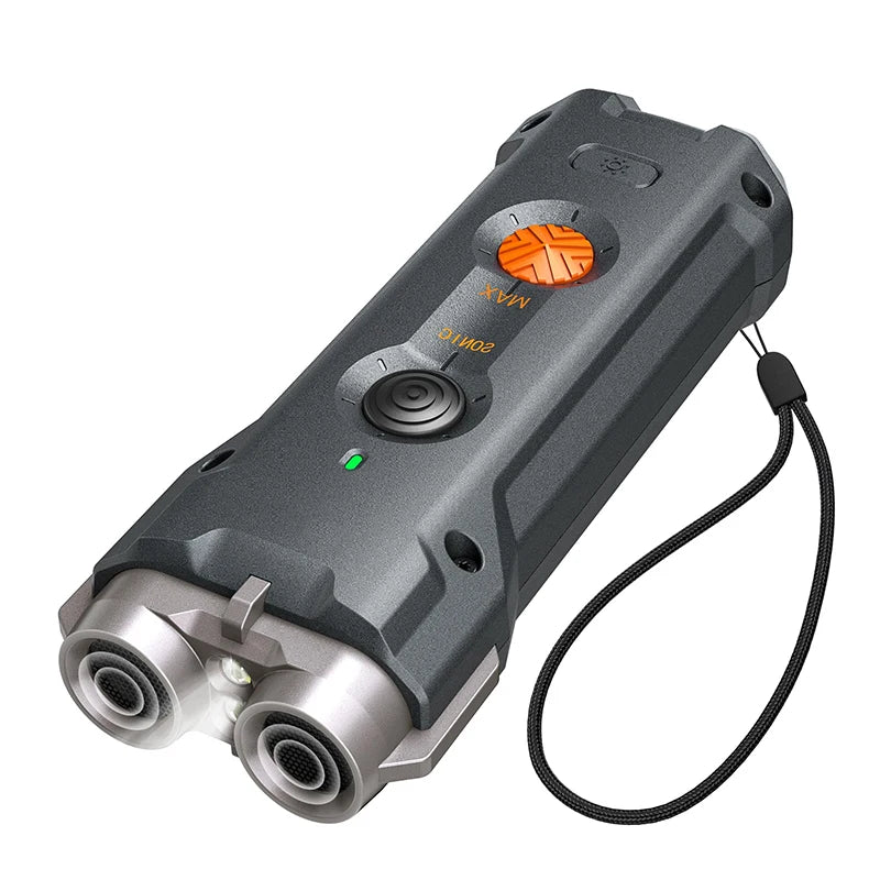 DogSafe Ultraschall Hundeabwehr – 2-in-1 Anti-Bell &amp; Trainingsgerät mit LED-Licht
