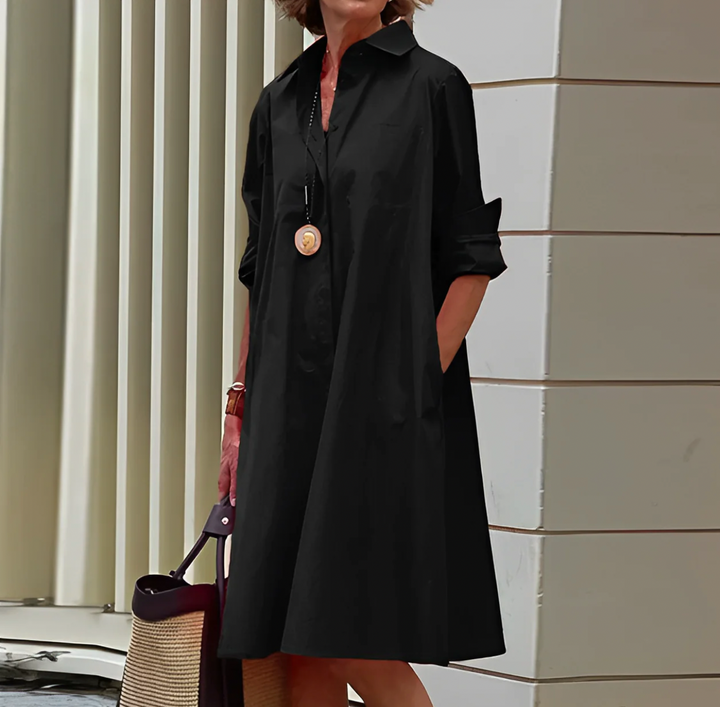 Variant image for Elegantes Blusenkleid für Damen – Vielseitig, Bequem und Nachhaltig in verschiedenen Farben-13