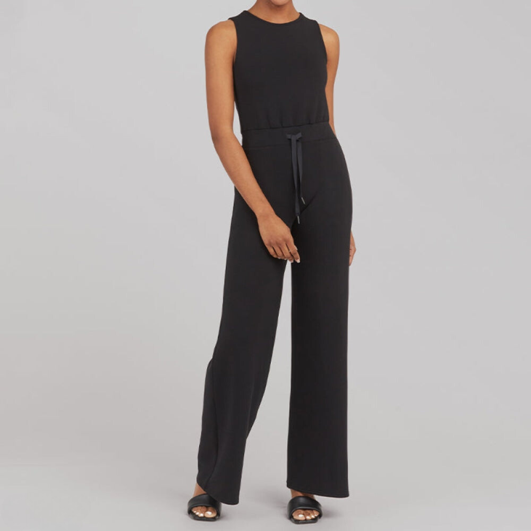 Variant image for Damen Jumpsuit Beige Größe M Baumwolle Ärmellos Elegant Sommer-19