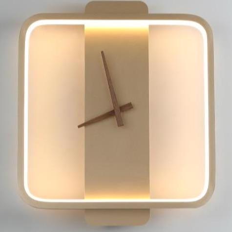 Cassia – Zeitgenössische beleuchtete Wanduhr mit Stil