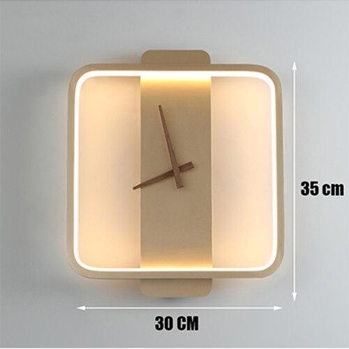 Cassia – Zeitgenössische beleuchtete Wanduhr mit Stil